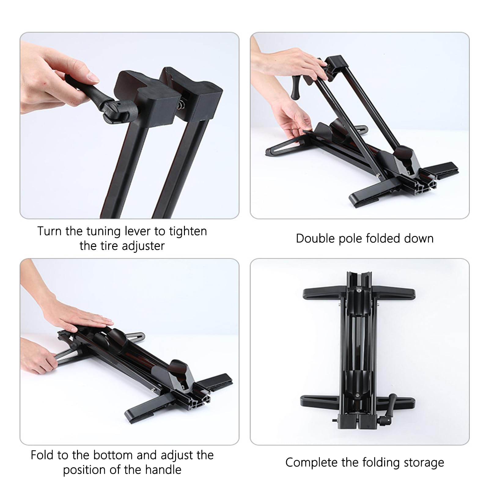 Amazon.co.jp: LXJLXD 折りたたみ式自転車スタンド 調節可能な自転車